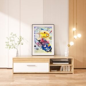 Yellow Red Blue by Wassily Kandinsky – Iconic Abstract Art Print for Modern Decor