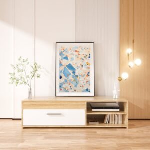 Terrazzo Marble Art Print – Modern Abstract Wall Decor, Stylish Home Decoration, Contemporary Art