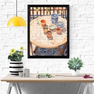 Watercolor Painting Art Prints – Colorful Wall Decor, Artistic Home Decoration