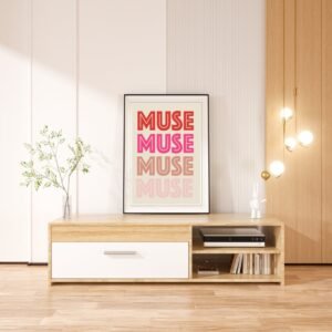 Muse Art Print – Inspirational Wall Decor, Artistic Home Decoration, Creative Inspiration