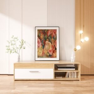 Textured Floral Art Print – Available in Multiple Sizes for Modern Home Decor