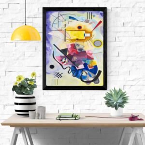 Yellow Red Blue by Wassily Kandinsky – Iconic Abstract Art Print for Modern Decor