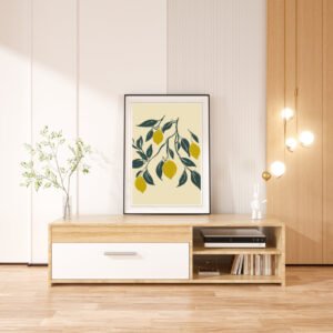 Lemon Tree Art Print – Citrus Grove, Botanical Wall Decor